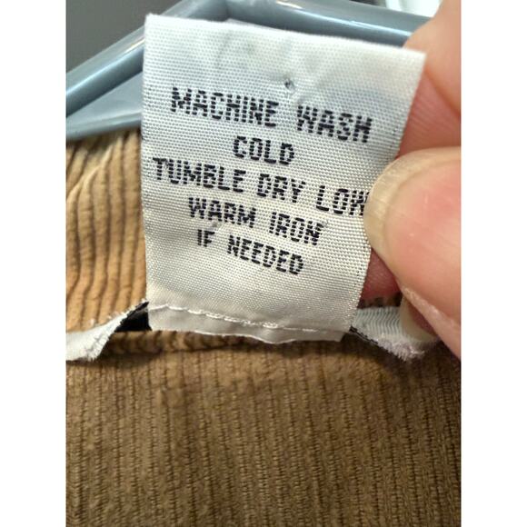 CAbi Casey Corduroy Jacket Brown khaki size Large - Picture 7 of 10